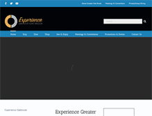 Tablet Screenshot of experiencegreateroakbrook.com